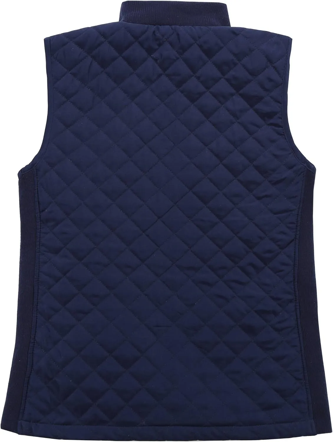 Bienzoe Women Quilted Casual Vest: Lightweight Packable Sleeveless Jacket