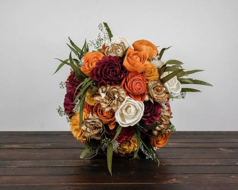 Leaves Are Falling - Finished Bouquet