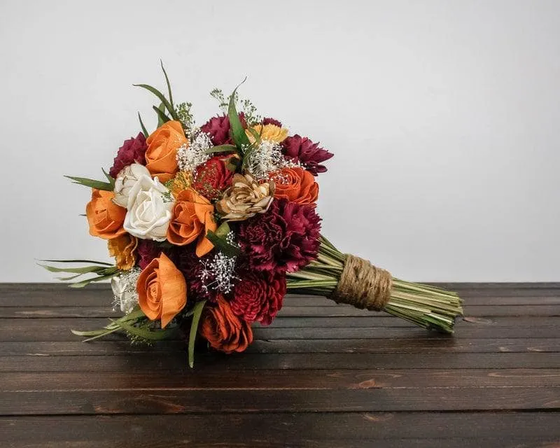 Leaves Are Falling - Finished Bouquet
