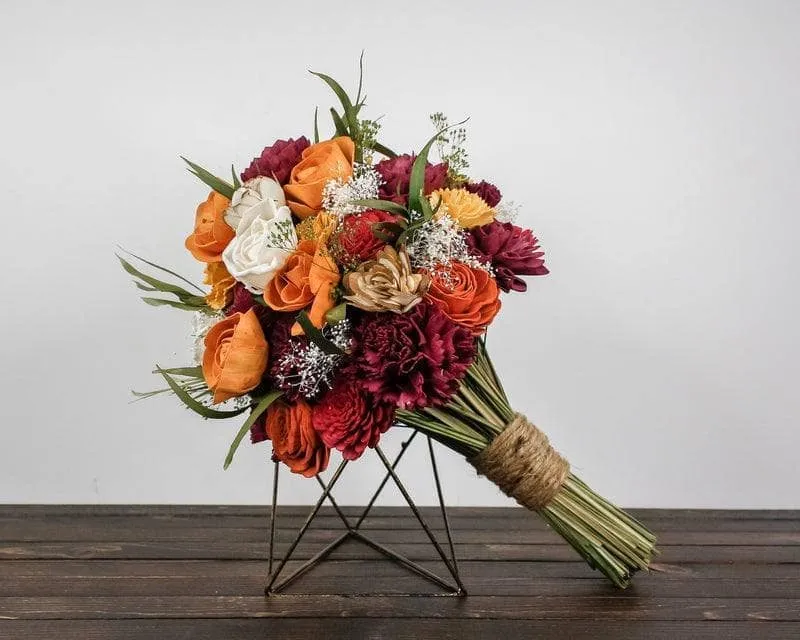 Leaves Are Falling - Finished Bouquet