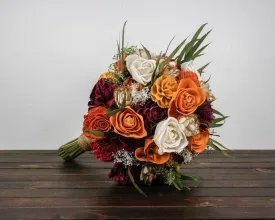 Leaves Are Falling - Finished Bouquet