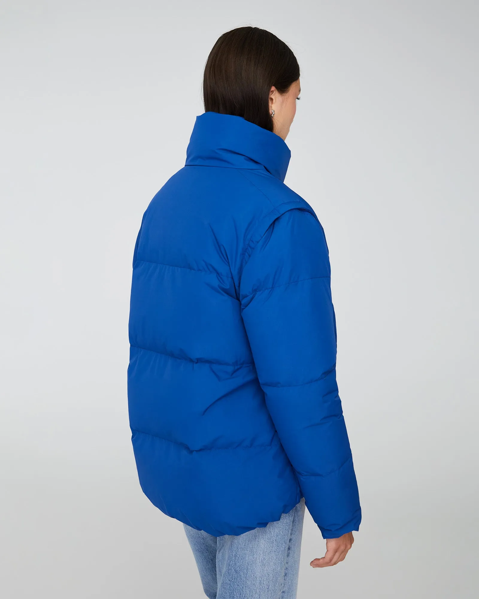 ROBIN | Convertible Down Puffer Vest/Jacket