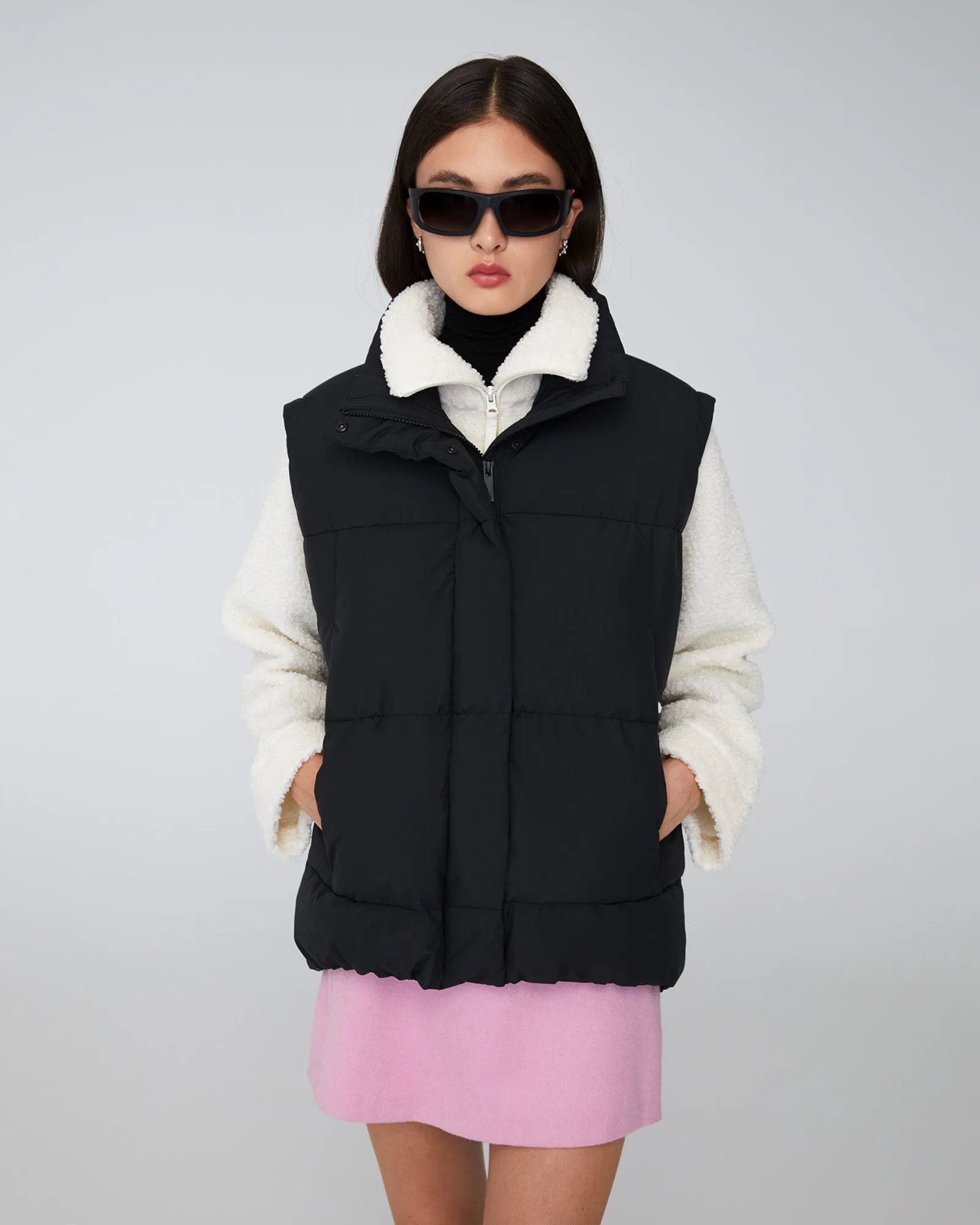 ROBIN | Convertible Down Puffer Vest/Jacket