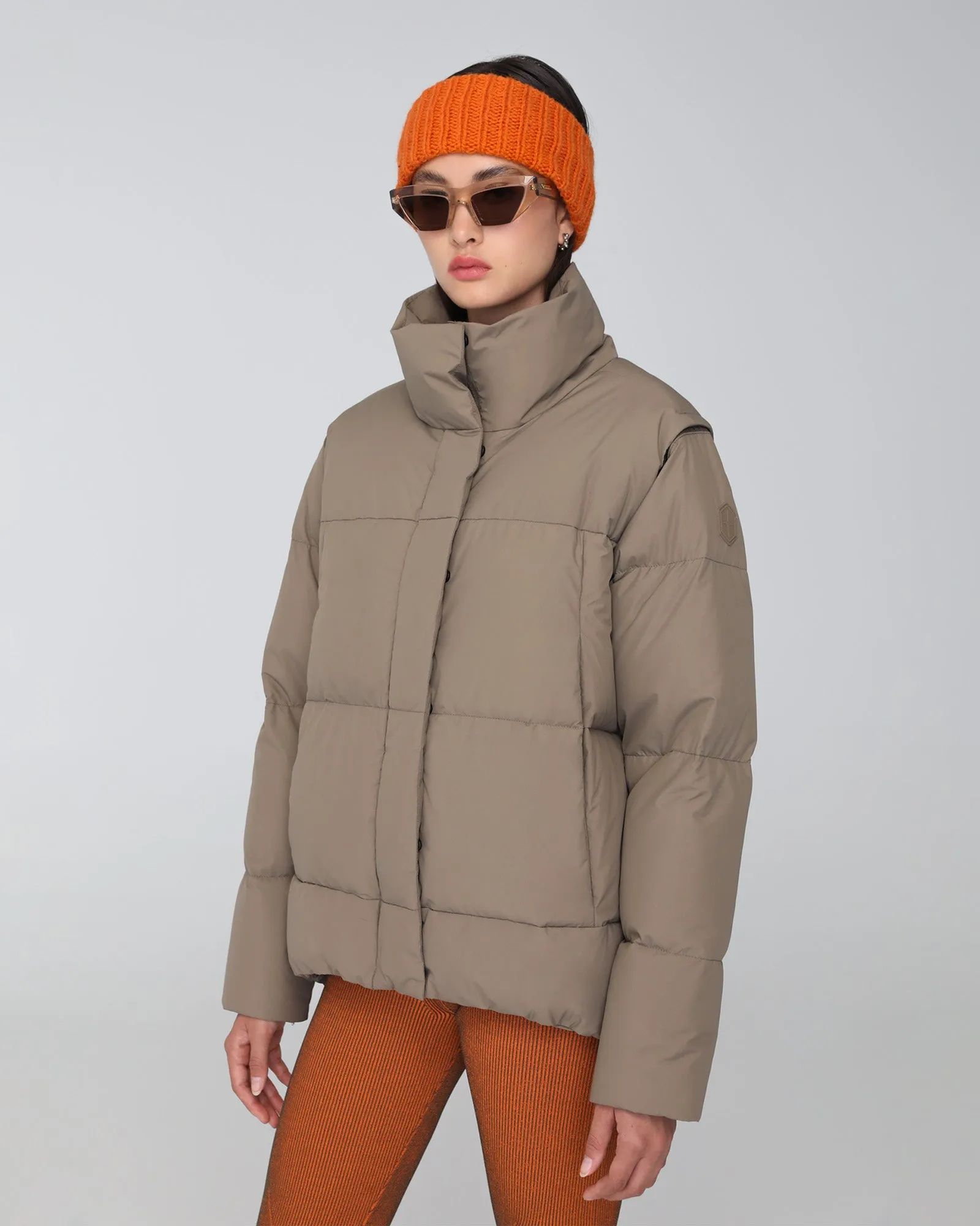 ROBIN | Convertible Down Puffer Vest/Jacket