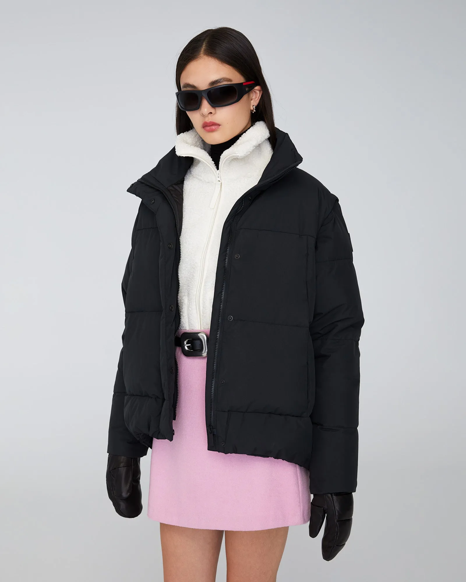 ROBIN | Convertible Down Puffer Vest/Jacket