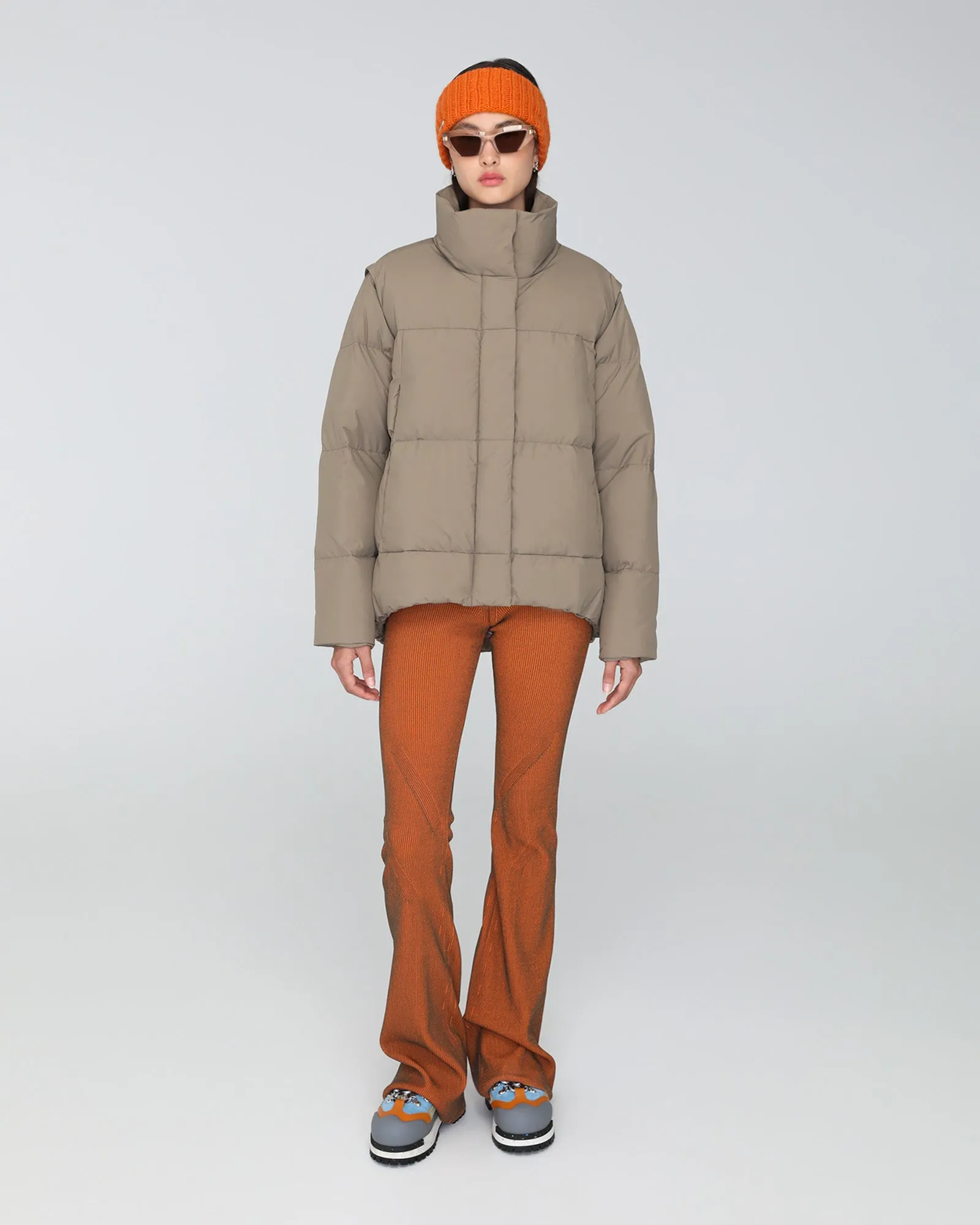 ROBIN | Convertible Down Puffer Vest/Jacket