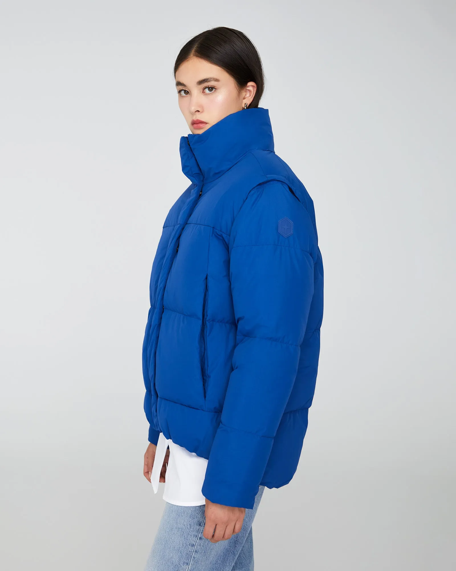 ROBIN | Convertible Down Puffer Vest/Jacket