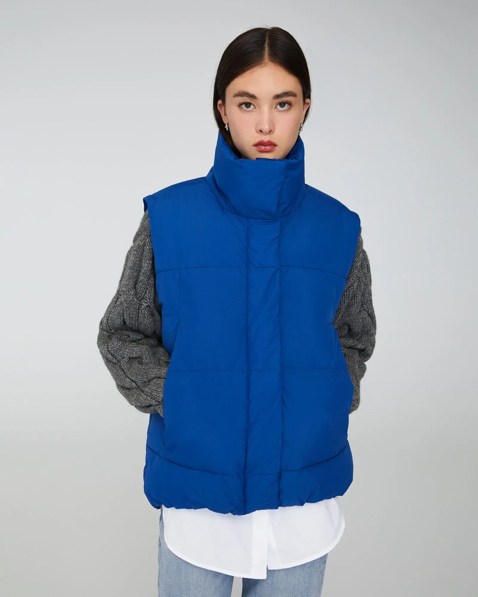 ROBIN | Convertible Down Puffer Vest/Jacket