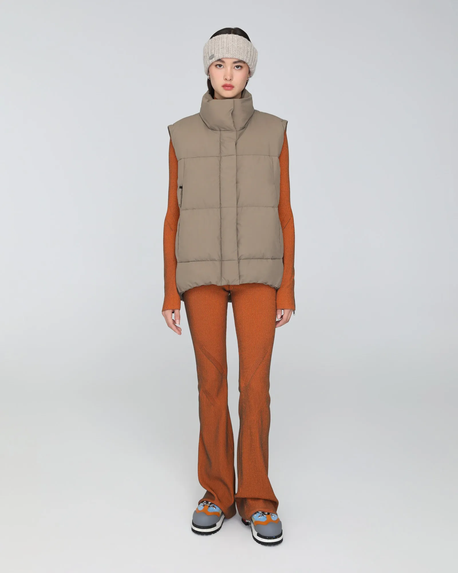 ROBIN | Convertible Down Puffer Vest/Jacket