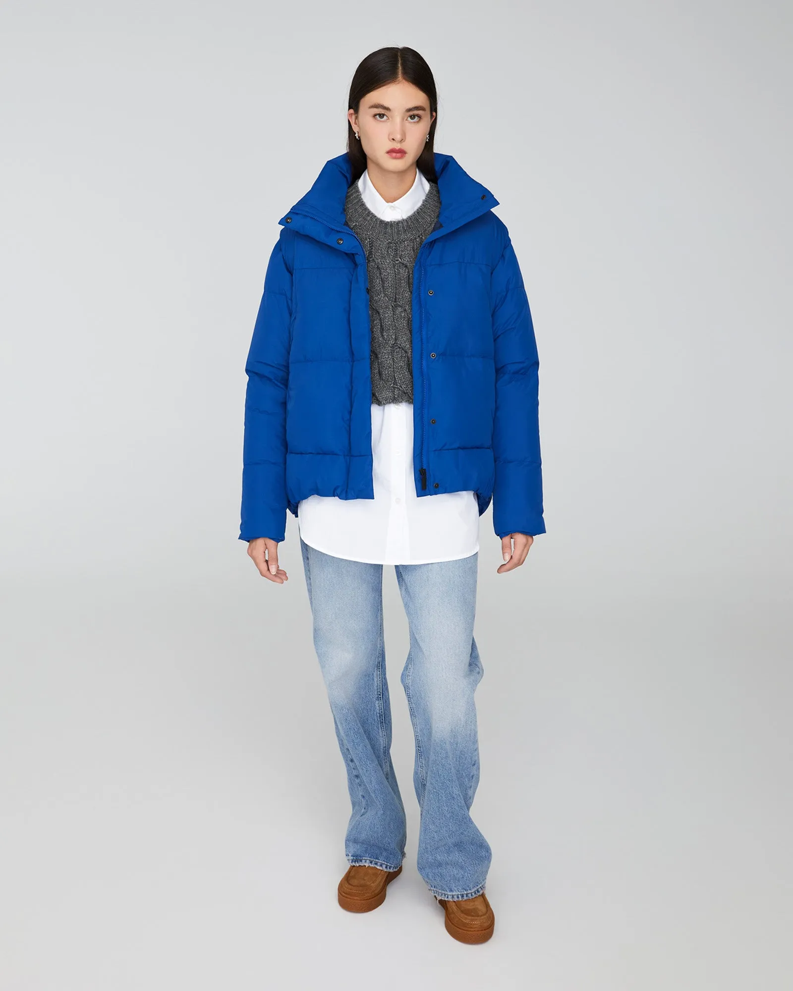 ROBIN | Convertible Down Puffer Vest/Jacket