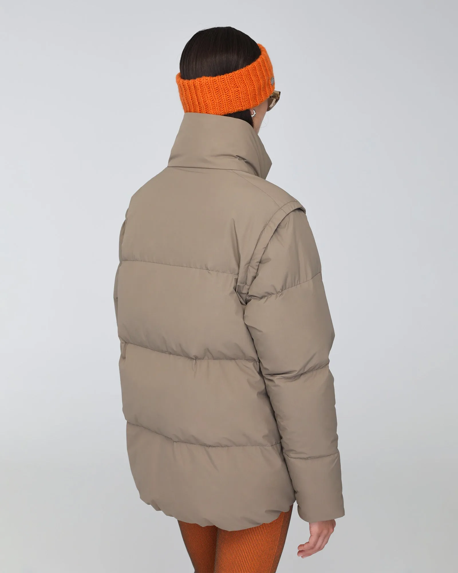 ROBIN | Convertible Down Puffer Vest/Jacket