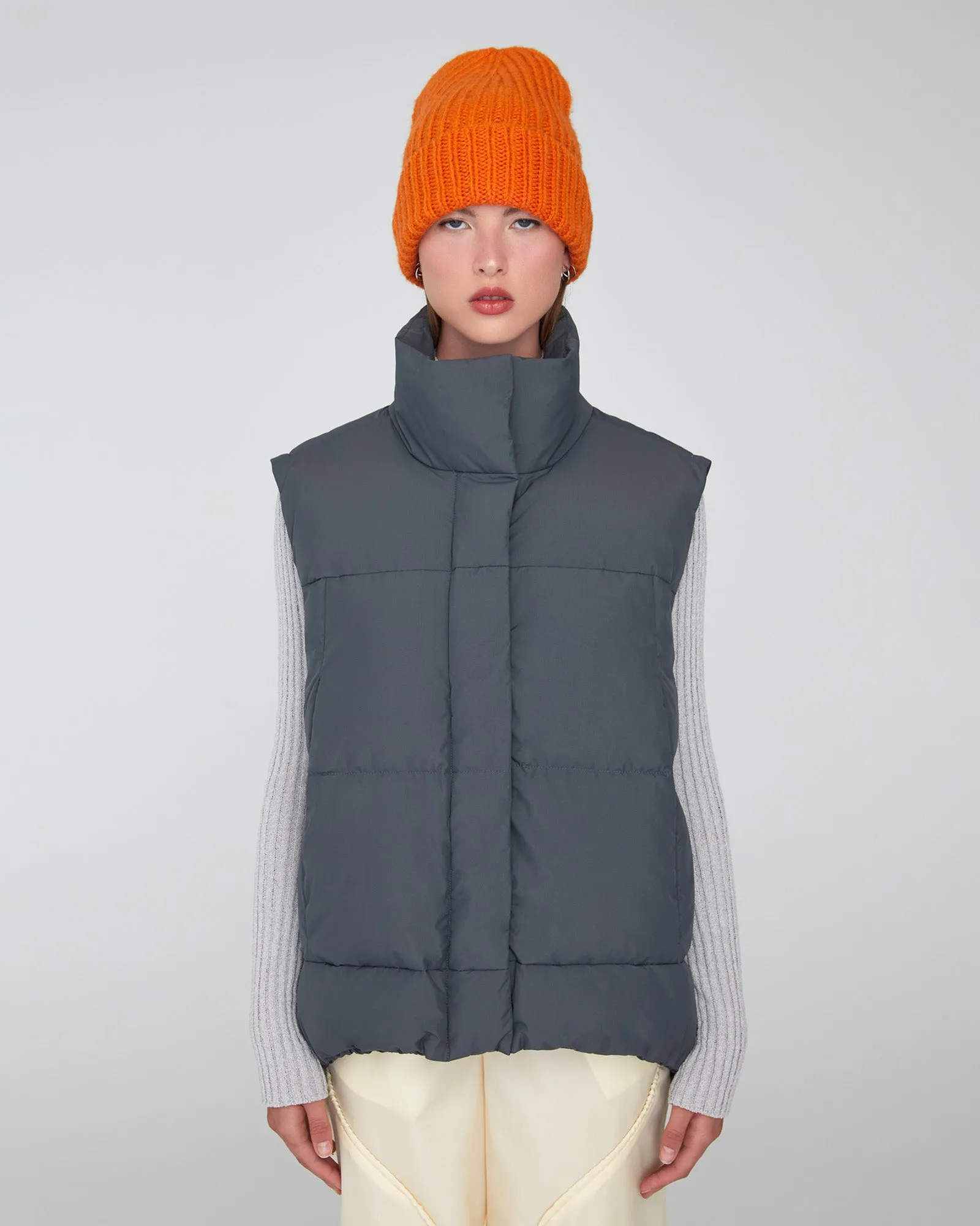 ROBIN | Convertible Down Puffer Vest/Jacket