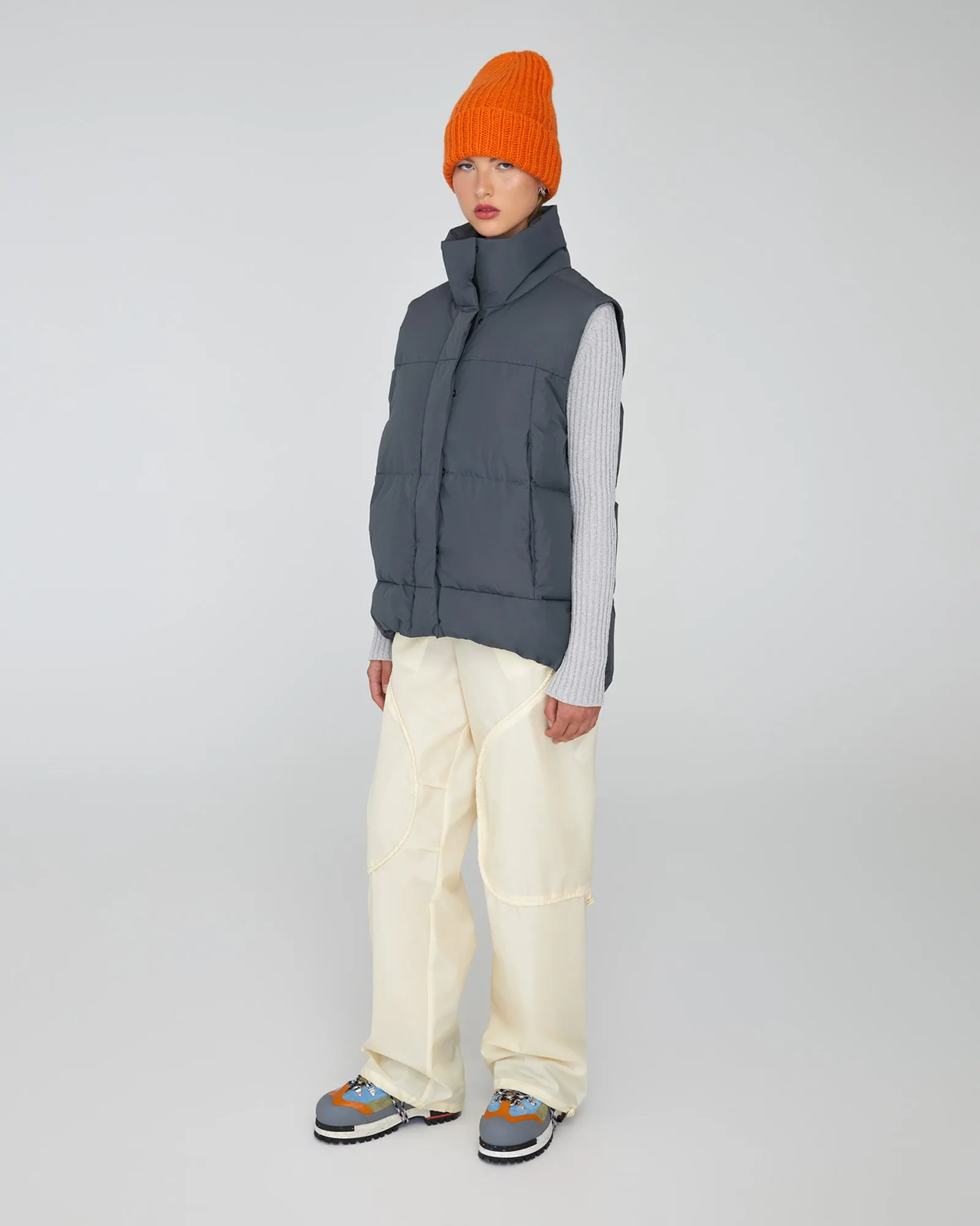ROBIN | Convertible Down Puffer Vest/Jacket