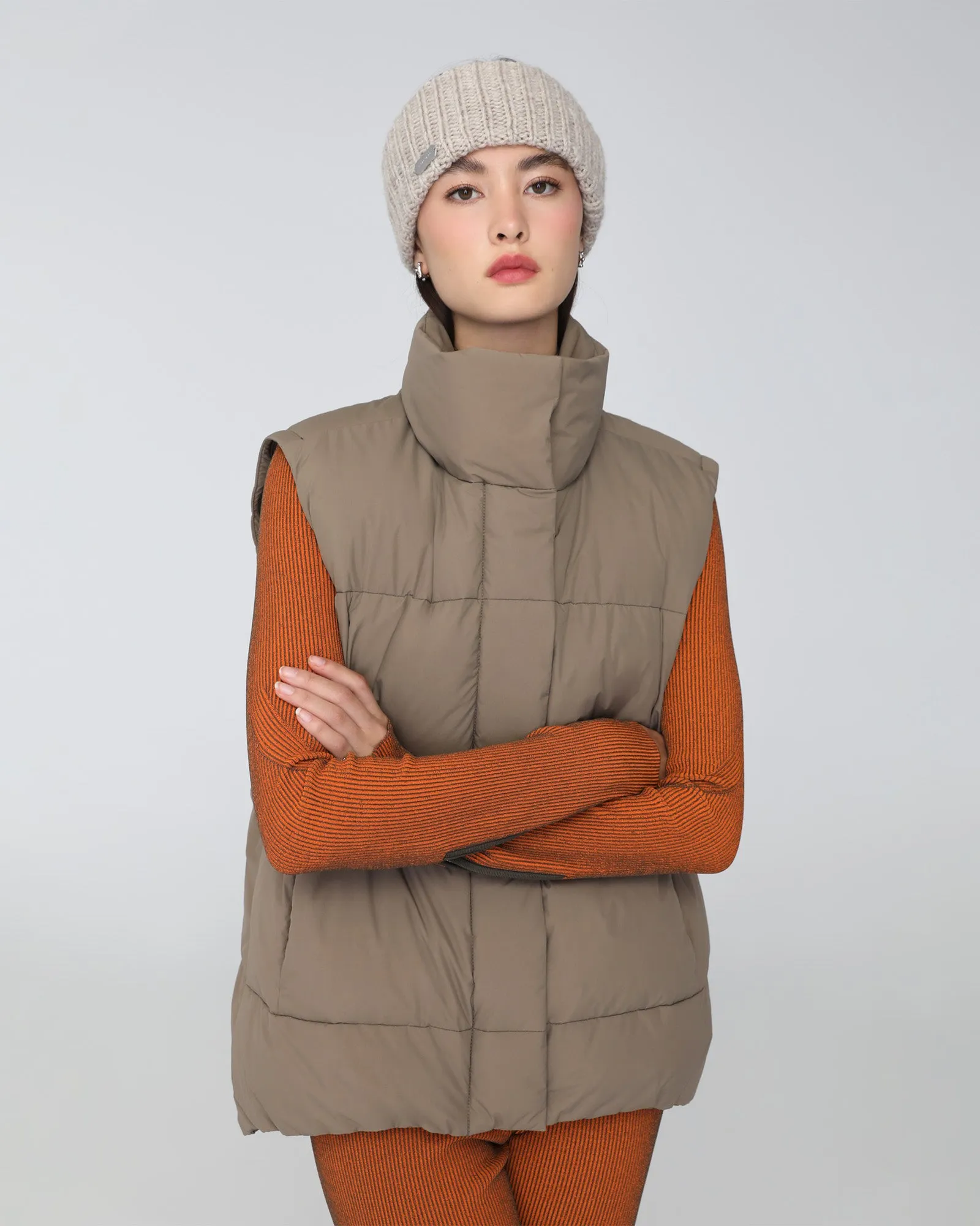 ROBIN | Convertible Down Puffer Vest/Jacket