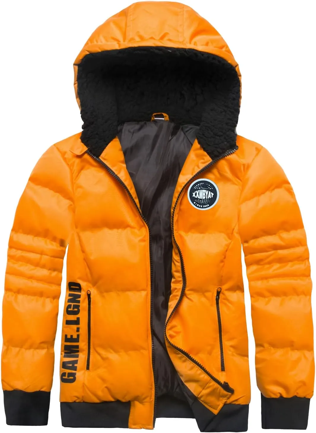 SNOW DREAMS Boys Spring Winter Coat Waterproof Puffer Fall Jacket Hooded Warm for Kids Outerwear Parka
